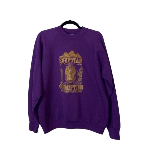 Vintage purple, Egyptian conniption sweatshirt - Picture 1 of 5
